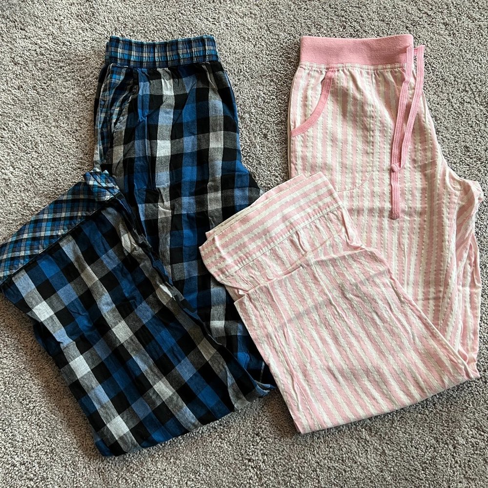 Victoria's Secret Pajama Pants - Size S - Set of 2